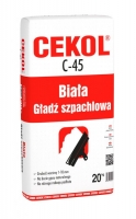 CEKOL C-45 Biała gładź szpachlowa