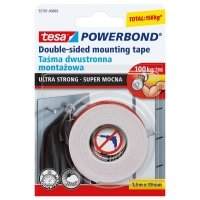 Taśma montażowa tesa® POWERBOND ULTRA STRONG 1,5m x 19mm