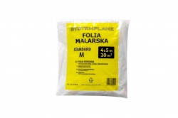Folia malarska 4x5m - różne grubości